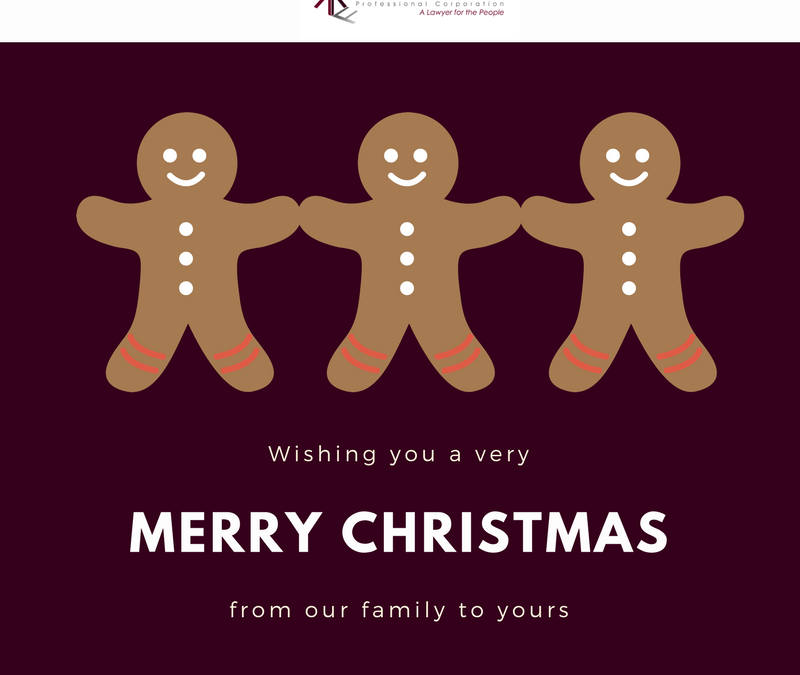 Merry Christmas and Happy New Year from the Roger R Foisy Law Firm!