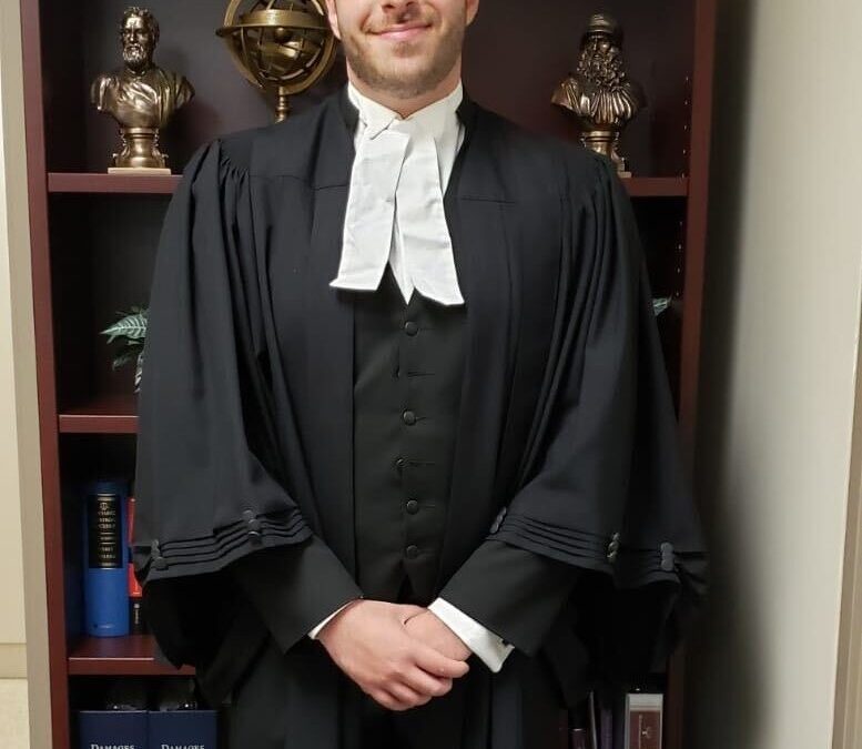 Congratulations to Daniel Berman on his Call to the Bar!