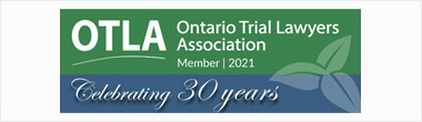 Member of Ontario Trial Lawyers Association